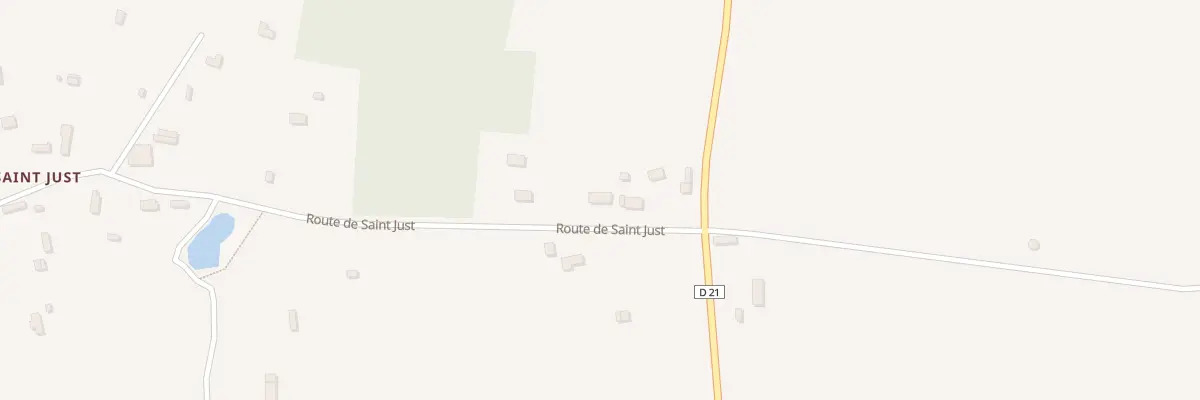 Plan du 3 Rte de Saint Just à Bois-Normand-près-Lyre