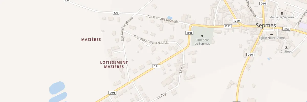 Plan du 3 Rue des Anciens d’Afn à Sepmes