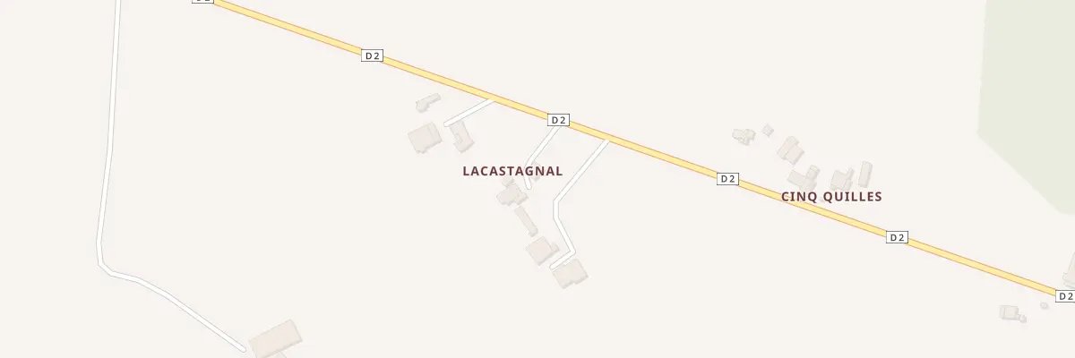 Plan du 35A Lacastagnal à Bournel