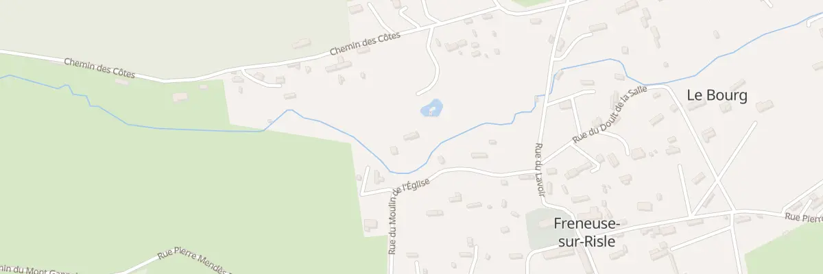 Plan du 8 Rue du Moulin de l’Eglise à Freneuse-sur-Risle