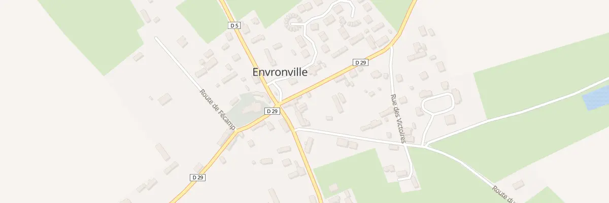 Plan du 36 Rte du Vert Buisson à Envronville