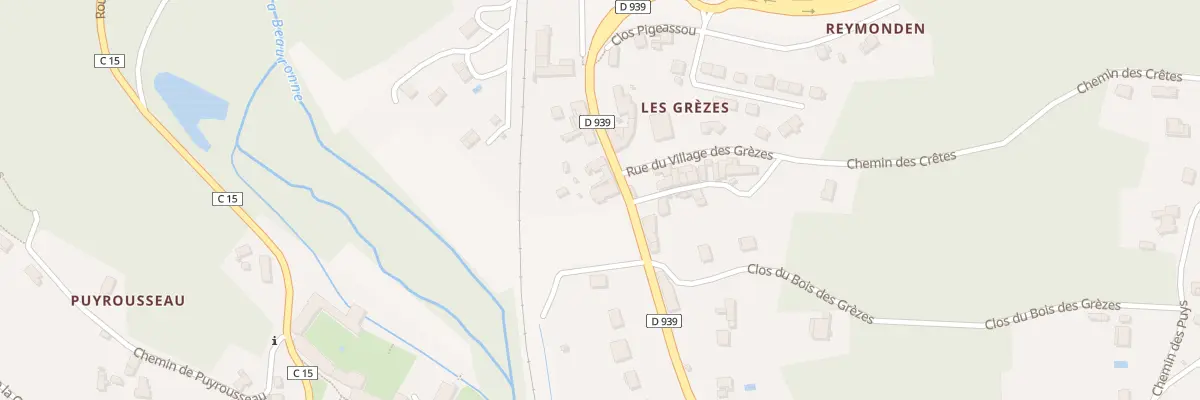 Plan du 75 Rte d’Angoulême à Chancelade