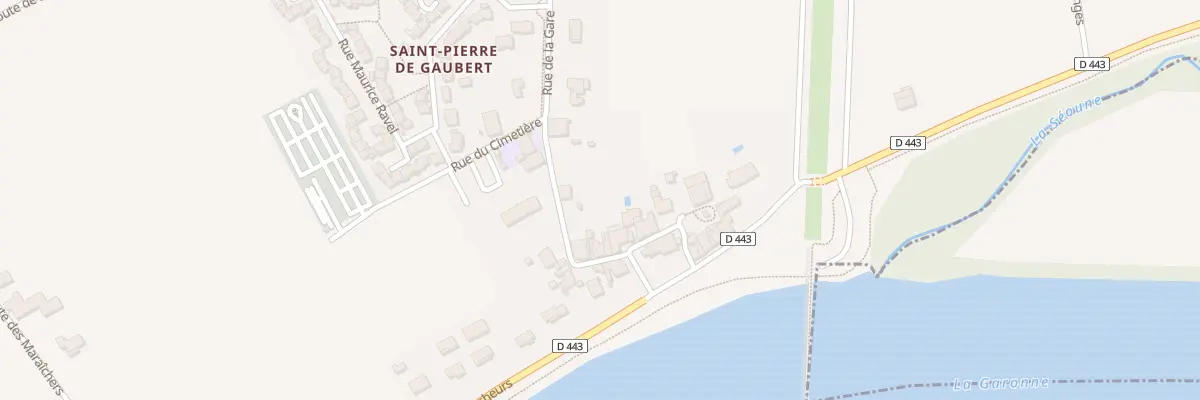 Plan du 2 Rue de la Gare à Boé