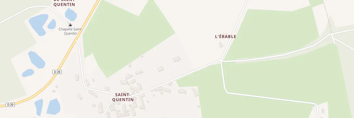 Plan du 20 Saint Quentin à Saint-Maixent