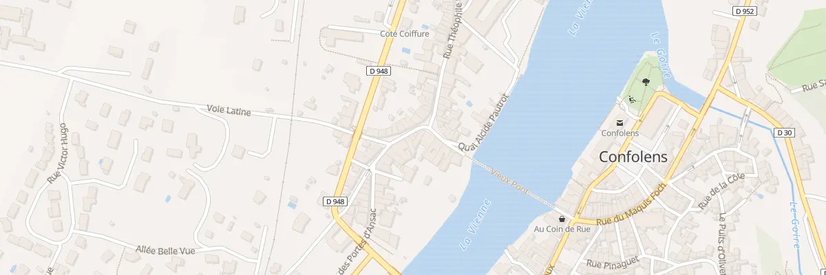 Plan du 5 Rue Fontaine de Guimard à Confolens