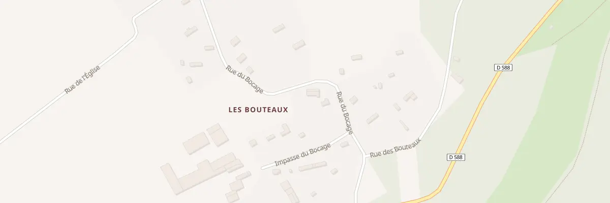 Plan du 233 Rue du Bocage à Saint-Cyr-de-Salerne