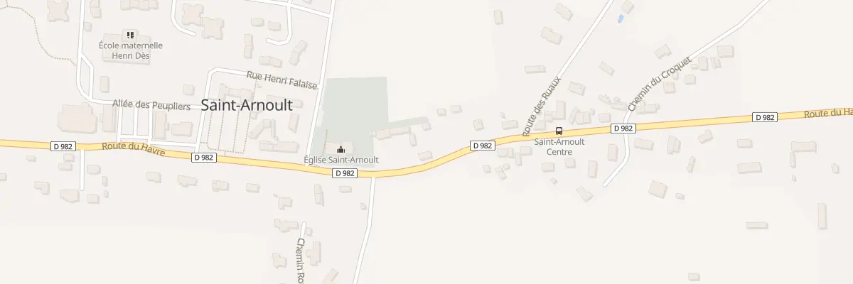 Plan du 276 Rte du Havre à Saint-Arnoult