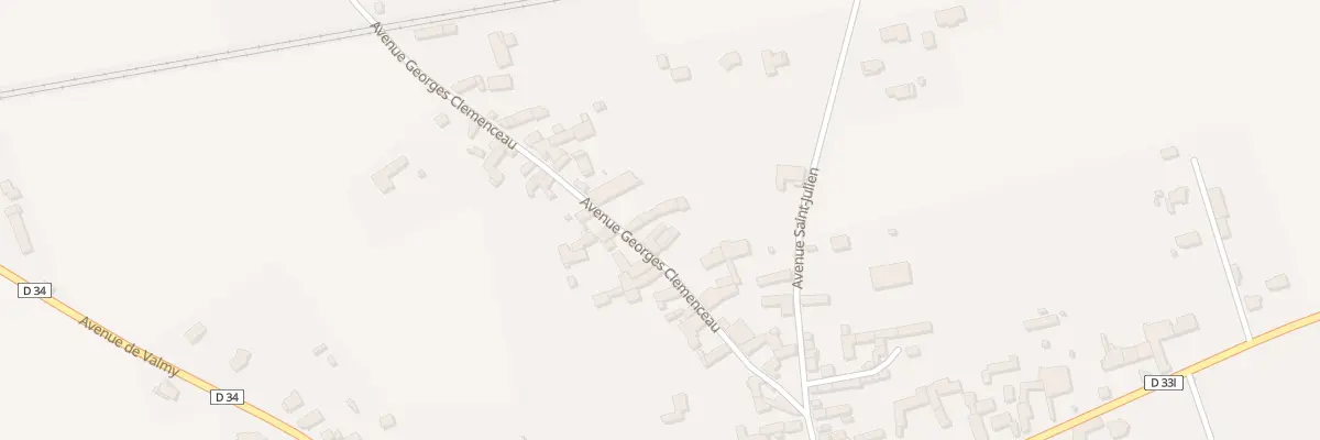 Plan du 12A Av Georges Clémenceau à Labarthe-Rivière