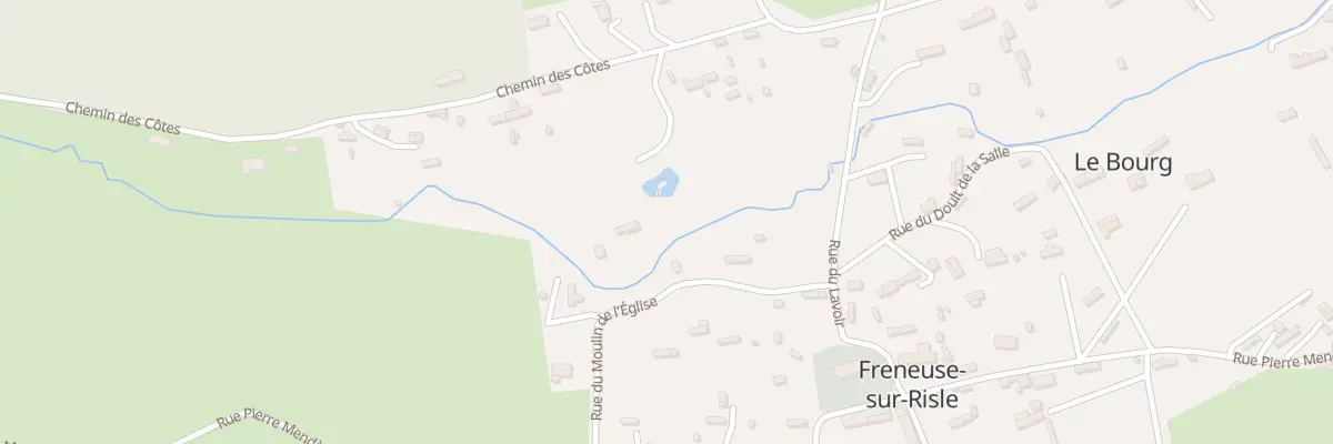 Plan du 10 Rue du Moulin de l’Eglise à Freneuse-sur-Risle