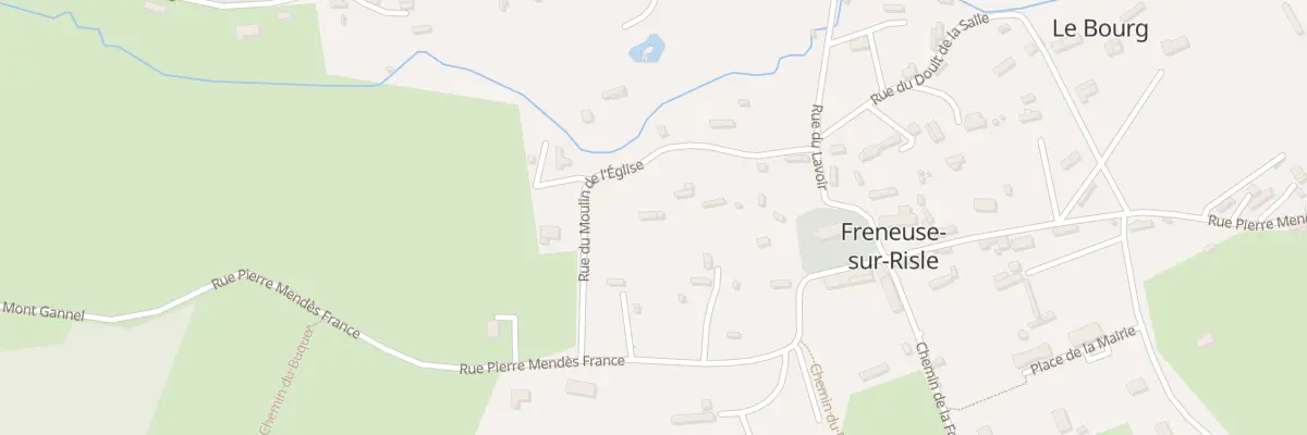 Plan du 36 Rue Pierre Mendes France à Freneuse-sur-Risle