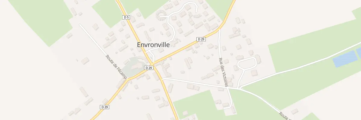 Plan du 80 Rte du Vert Buisson à Envronville