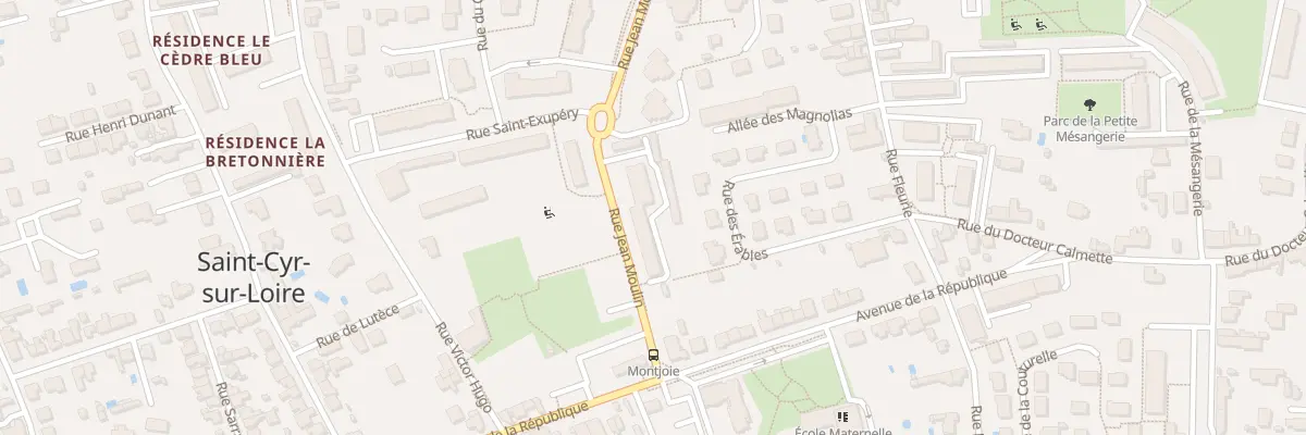 Plan du 7 Rue Saint-Exupéry à Saint-Cyr-sur-Loire