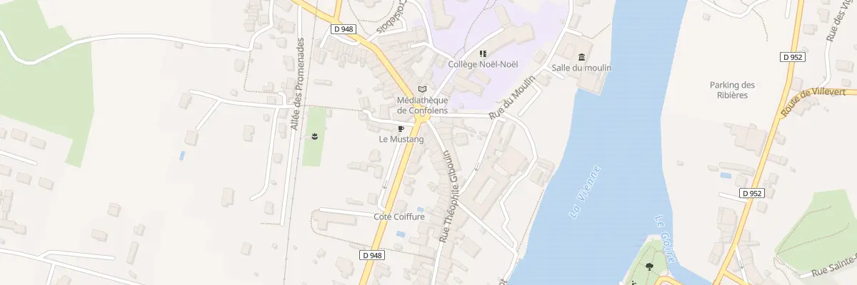 Plan du 41 Rue Theophile Gibouin à Confolens