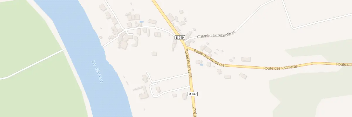 Plan du 1 Che du Bas Village à Civaux