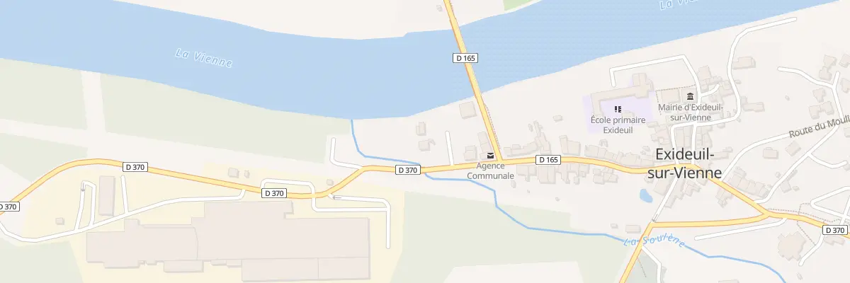 Plan du 40 Rue de Bining à Exideuil-sur-Vienne