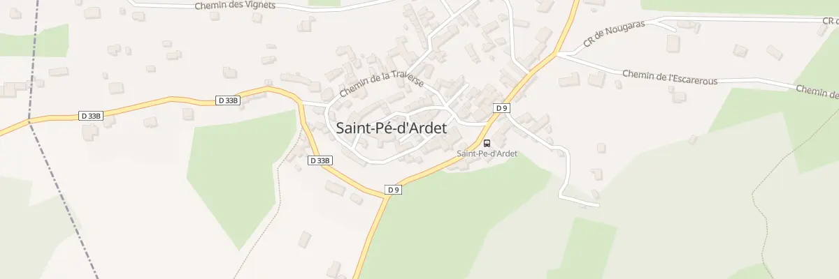 Plan du 104 Le Village à Saint-Pé-d’Ardet