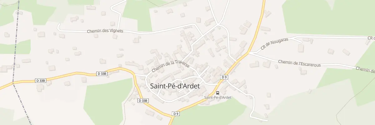 Plan du 14 Chem de la Traverse à Saint-Pé-d’Ardet