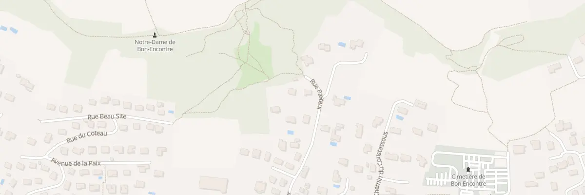 Plan du 21 Rue Pasteur à Bon-Encontre