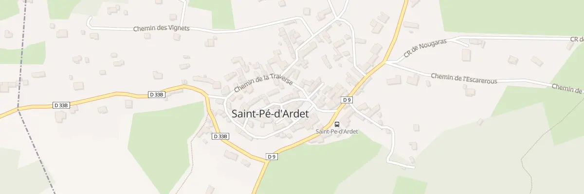 Plan du 4 Chem de la Cour de Campels à Saint-Pé-d’Ardet
