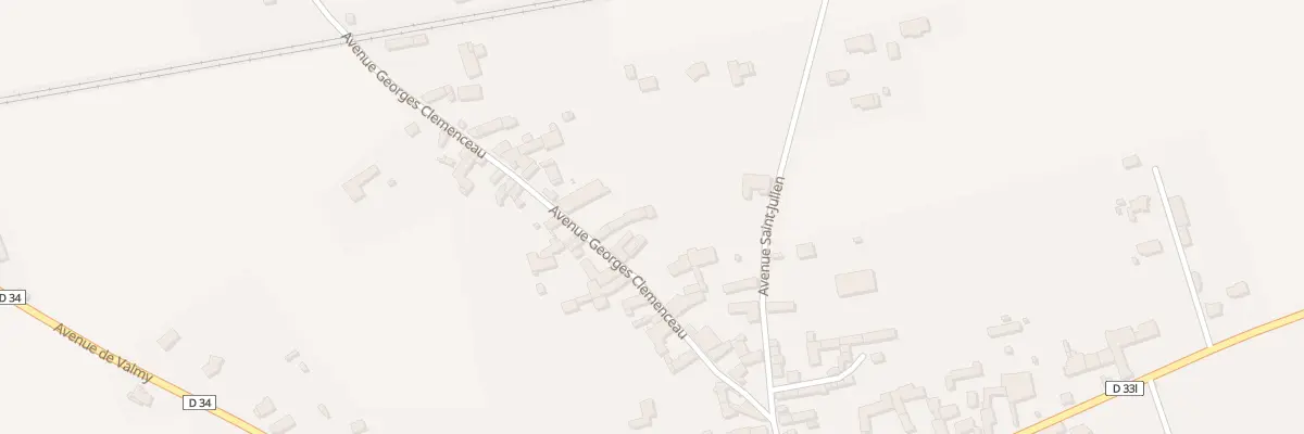 Plan du 12 Av Georges Clémenceau à Labarthe-Rivière