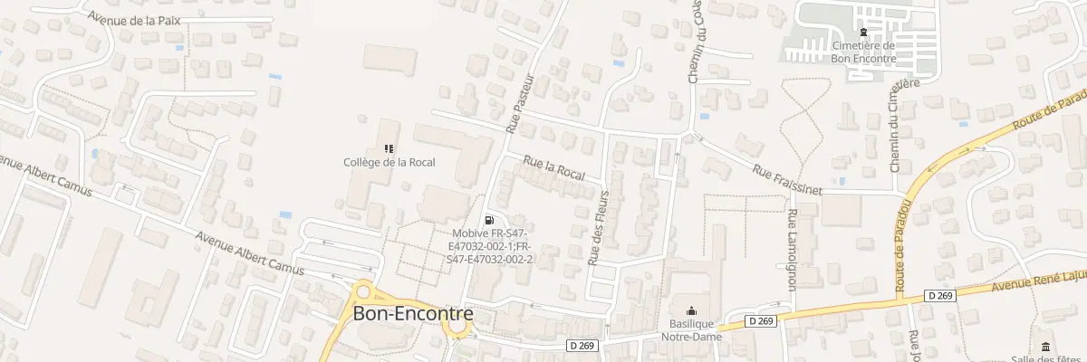Plan du 8 Rue de la Rocal à Bon-Encontre
