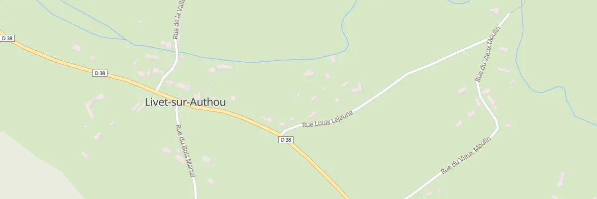 Plan du 1 Rue Louis Lejeune à Livet-sur-Authou