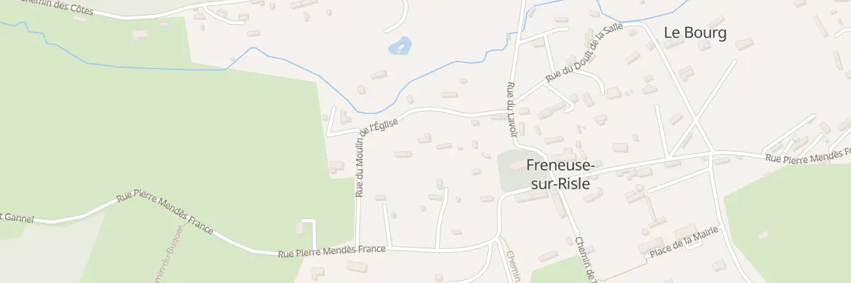 Plan du 1 Rue du Moulin de l’Eglise à Freneuse-sur-Risle