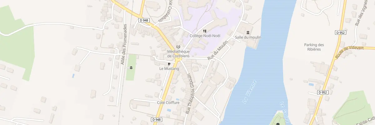 Plan du 32 Rue Theophile Gibouin à Confolens