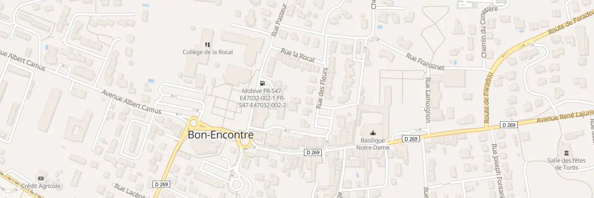 Plan du 4 Rue Auricane à Bon-Encontre