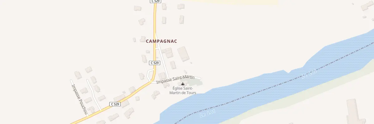Plan du 101B Campagnac à Lédat