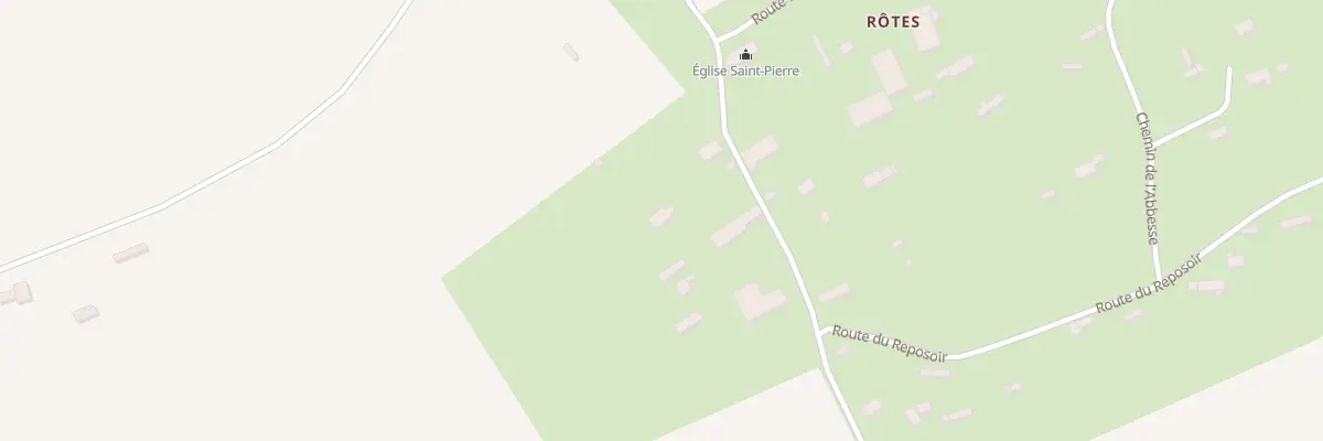 Plan du 5 Rte de Rotes à Saint-Léger-de-Rôtes