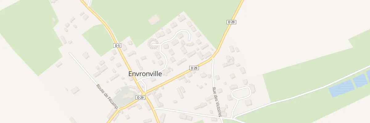 Plan du 123 Rte du Vert Buisson à Envronville