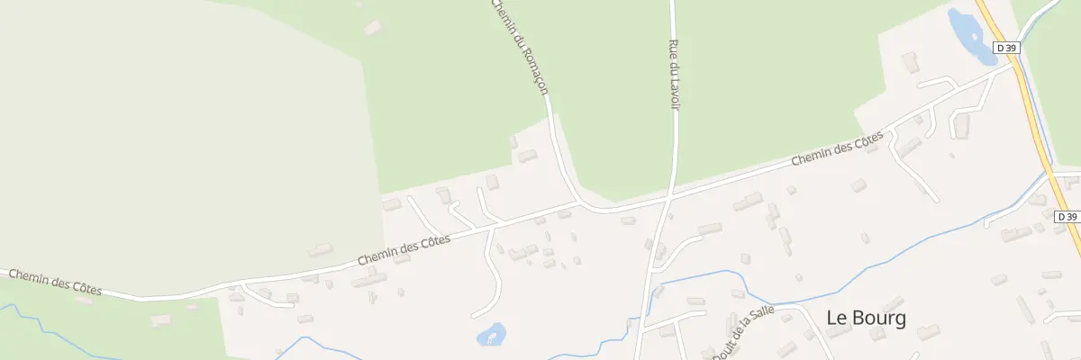 Plan du 1 Che du Romacon à Freneuse-sur-Risle