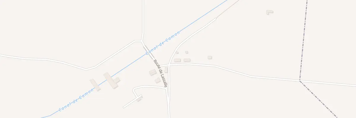 Plan du 1 Camon à Labarthe-Rivière