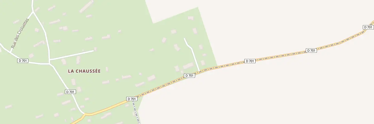 Plan du 3 La Chaussee à Hecmanville