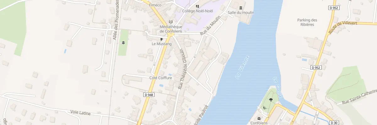 Plan du 24 Rue Theophile Gibouin à Confolens