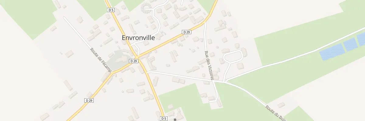 Plan du 84 Rte du Vert Buisson à Envronville