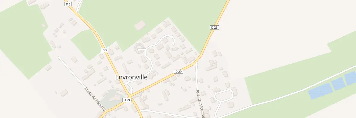 Plan du 135 Rte du Vert Buisson à Envronville