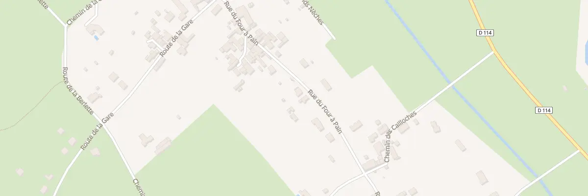 Plan du 18 Rue du Four à Pain à Civaux
