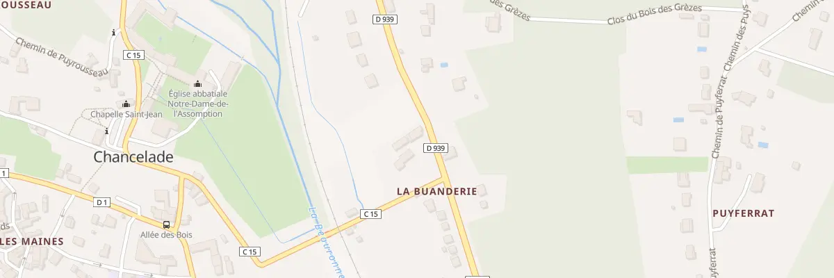 Plan du 57B Rte d’Angoulême à Chancelade