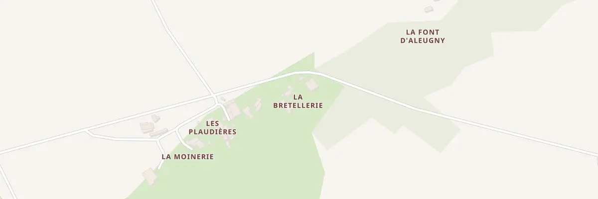 Plan du 5070 La Bretellerie à Chenevelles