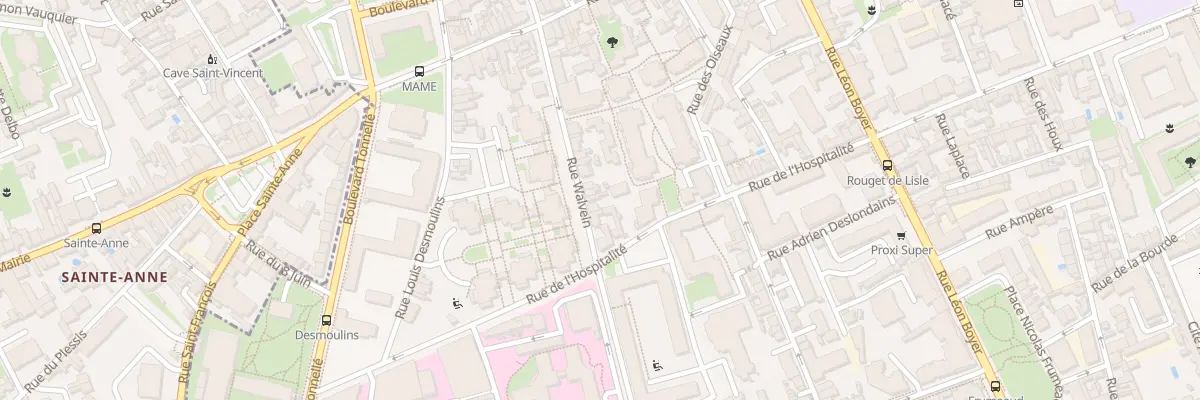 Plan du 46 Rue Walvein à Tours