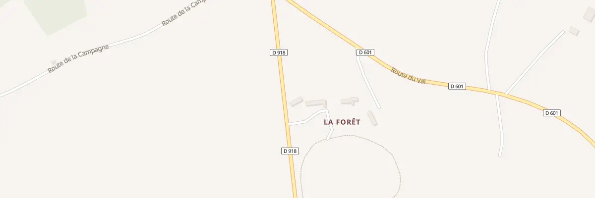 Plan du 59 Rue du Perche à Crulai