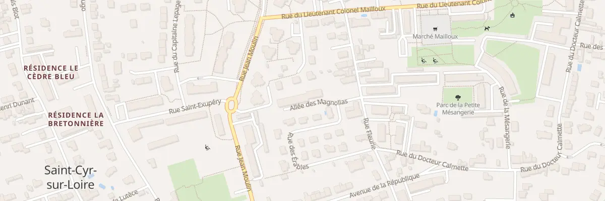 Plan du 58A Rue Fleurie à Saint-Cyr-sur-Loire