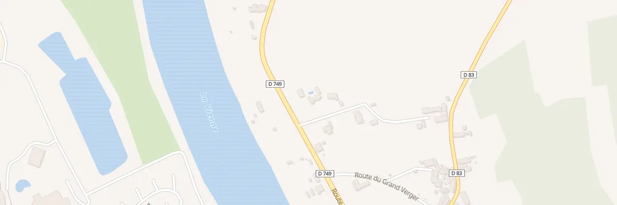Plan du 1 Rte du Chene au Pic à Civaux