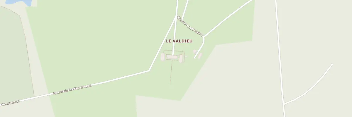 Plan du 2 Che du Valdieu à Feings