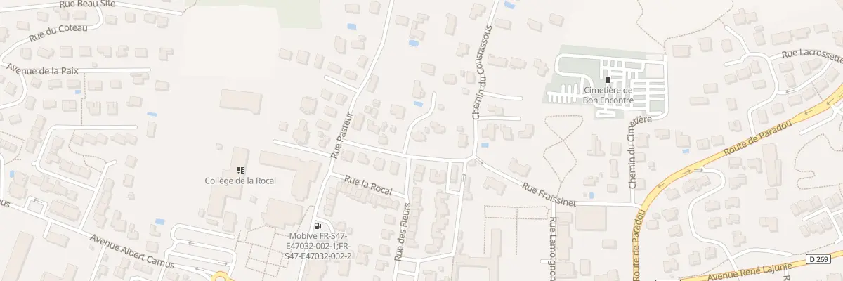 Plan du 20 Rue du Calvaire à Bon-Encontre
