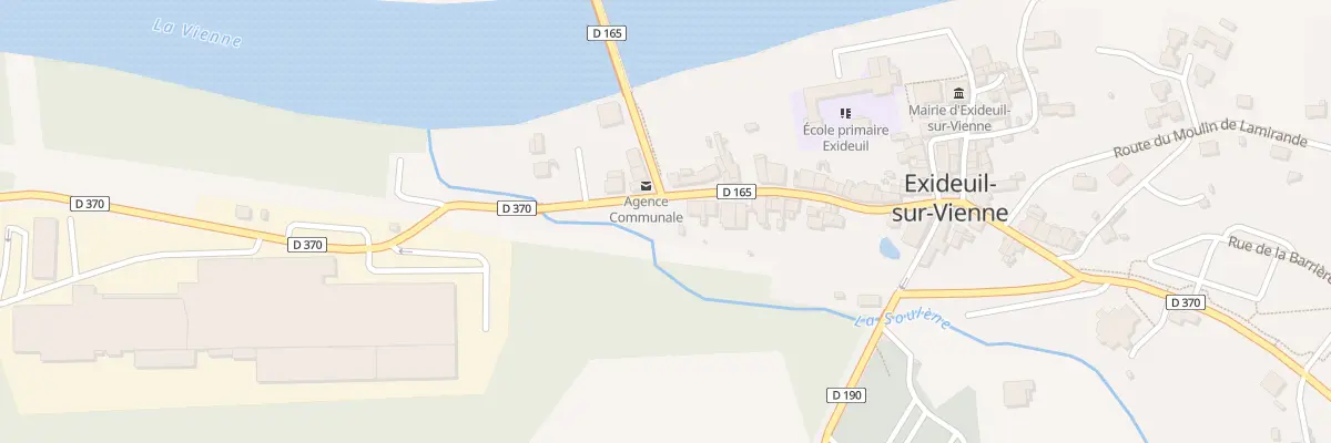 Plan du 5454 Rue de Bining à Exideuil-sur-Vienne