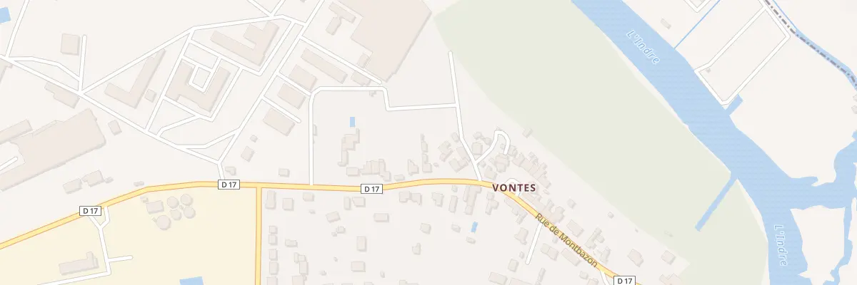 Plan du 29 Rue de Montbazon à Monts