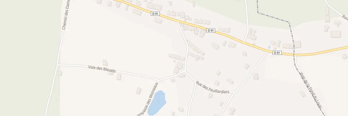 Plan du 110 Rte des Mille Vents à Saint-Estèphe